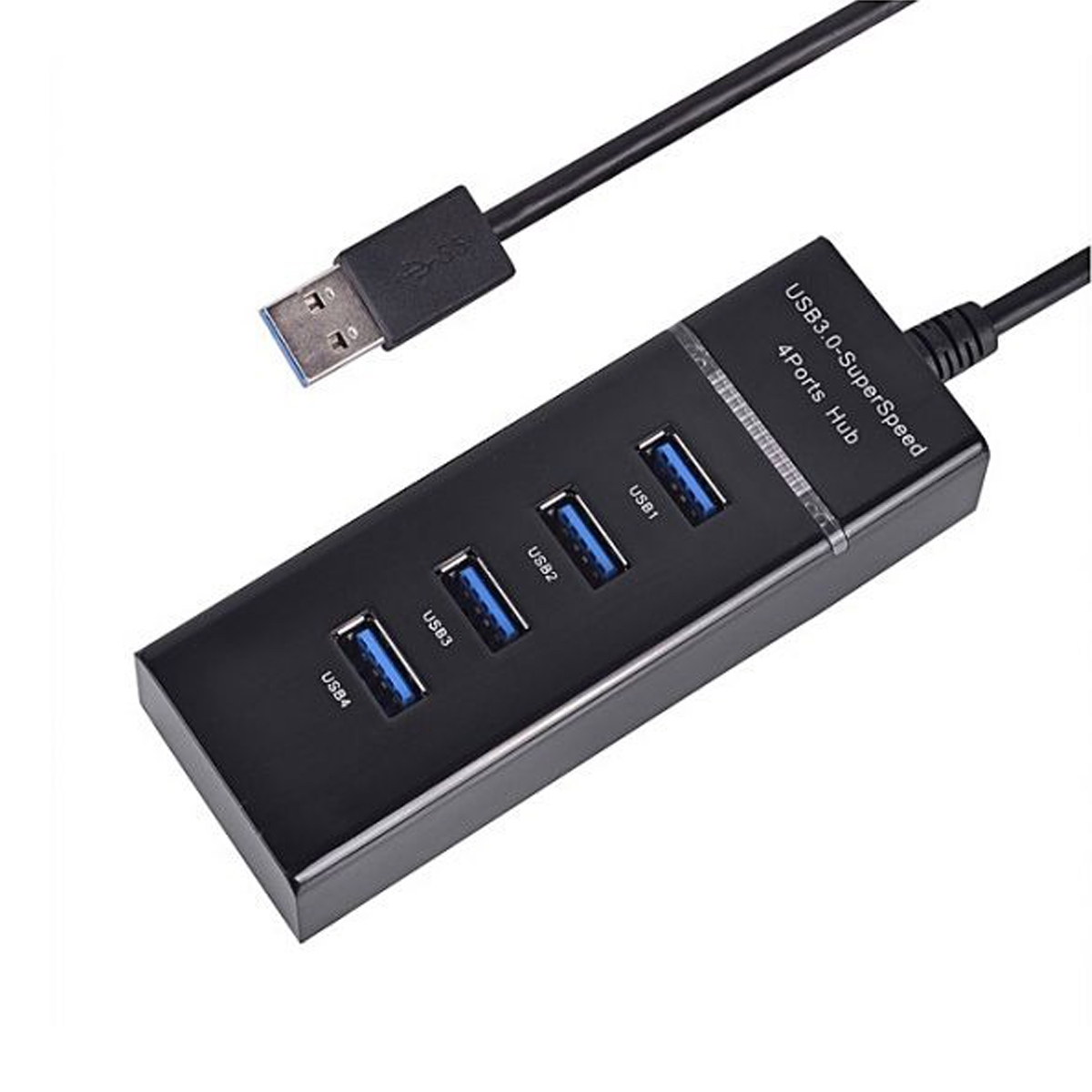 USB HUB 4 Port USB Data Hub With Cable - Image 2