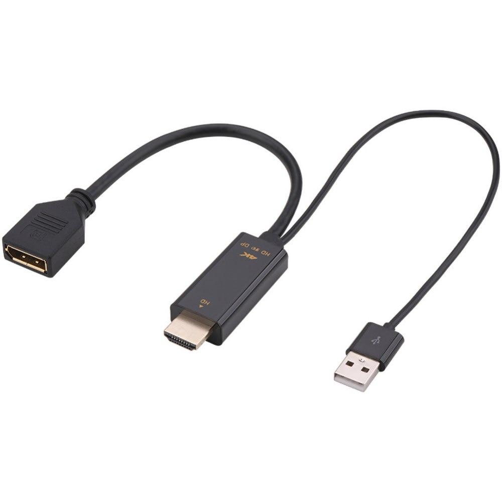 HDMI to Display Port Adapter with USB