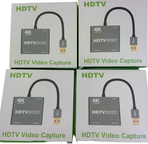 HDMI Capture Card: 4K 30Hz