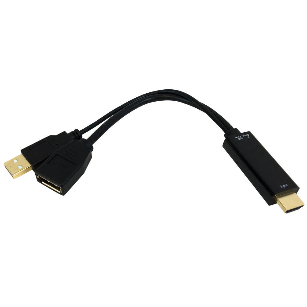 HDMI to Display Port Adapter with USB - Image 2
