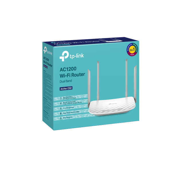 TP-Link Archer C50 AC1200 Dual-Band Wireless Router - Image 2