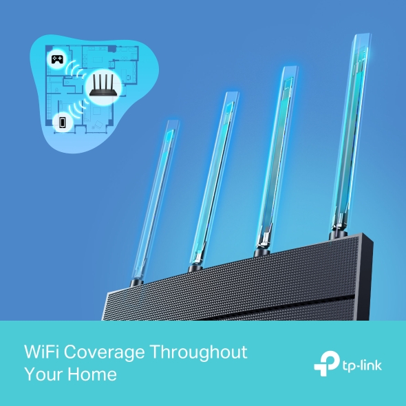 TP-Link Archer AX12 AX1500 Dual-Band Wi-Fi 6 Router - Image 4