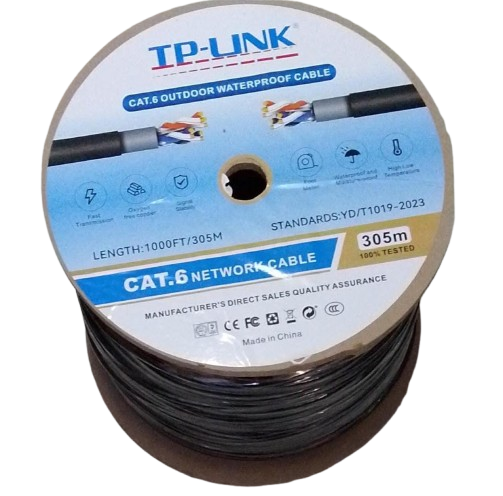 TP-Link Cat 6 Networking Cable Utp Outdoor 305 Meters,