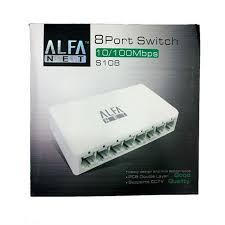Alfa Net S108 8 Port Switch 10/100 Mbps - Image 3