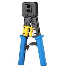 Network Cable Crimping Tool RJ45 & RJ11 RJ12 Multiple Use plier cable crimping tool - Image 2